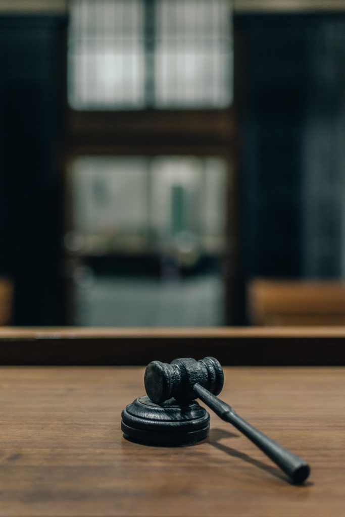 judge gavel bench trial attorney criminal defense